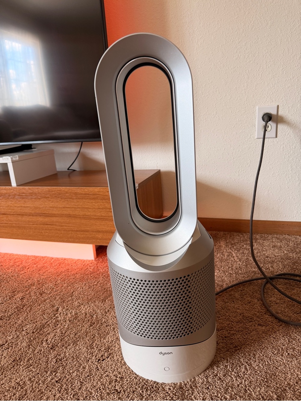 Dyson Pure Hot + Cool Link | Air Purifier Heater Fan | White/Silver | HP02